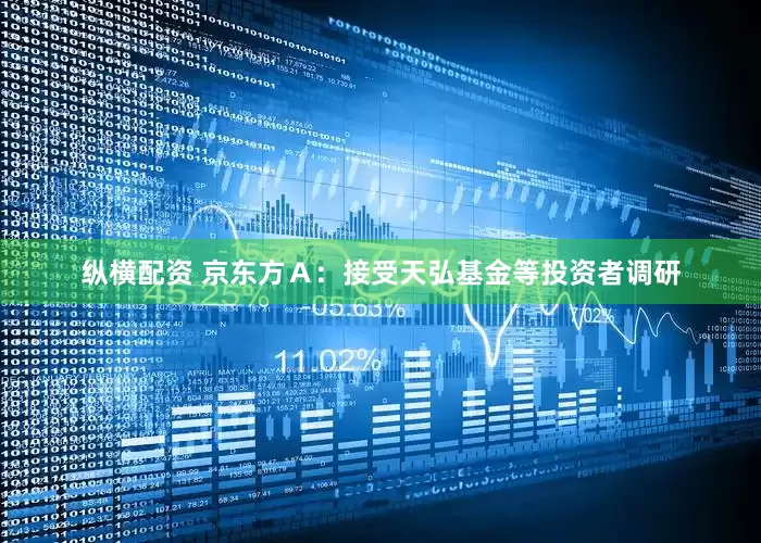 纵横配资 京东方Ａ：接受天弘基金等投资者调研